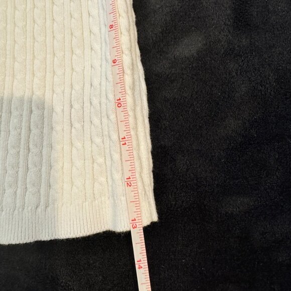 Lauren Ralph Lauren White Cardigan and Camisole Sweater Set - Picture 8 of 13